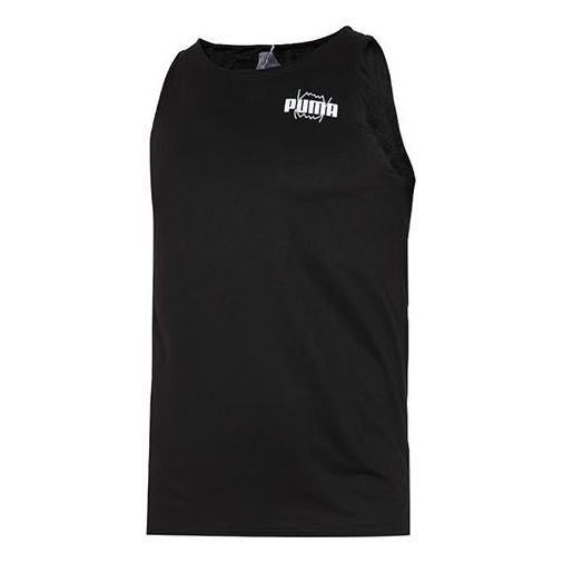 Tankkitoppi Puma Behind the Back Graphic Tank Top Musta | 670833-02