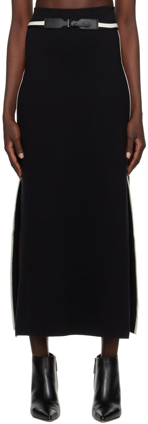 Hame Max Mara Maxi Skirt Musta | 2411301012600