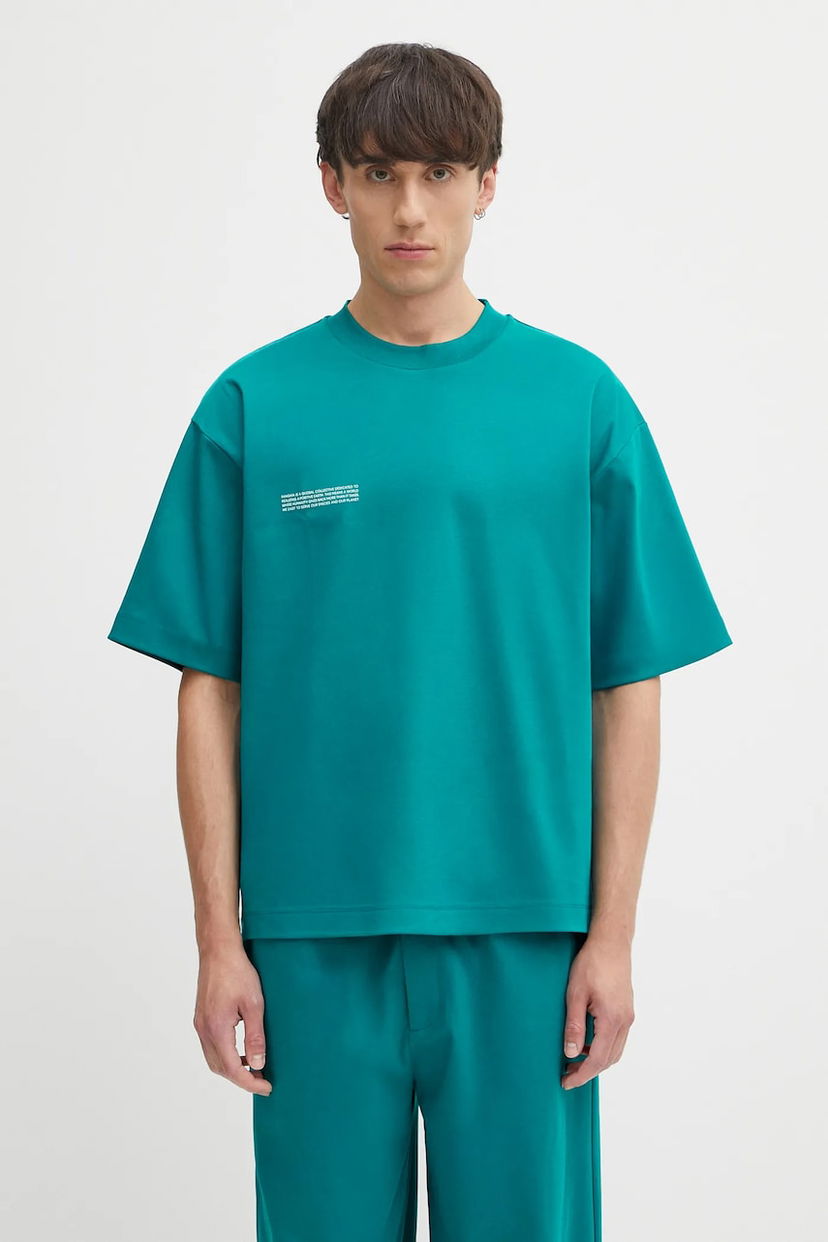 T-paita PANGAIA Pangaia DNA Oversized T-Shirt Vihreä | 10002572