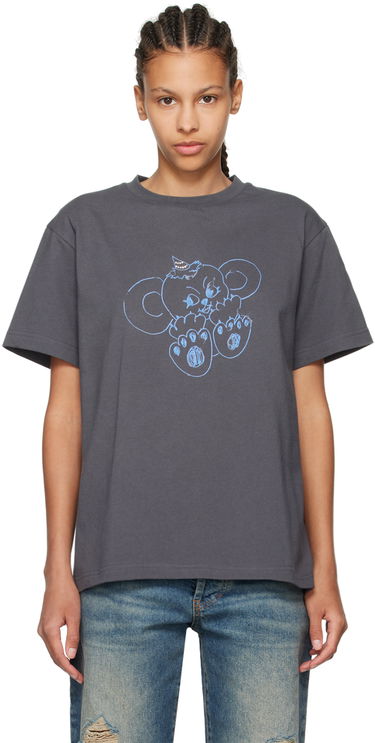 T-paita We11done We11done Printed T-Shirt Harmaa | WD-TT2-24-790-U-CH, 0