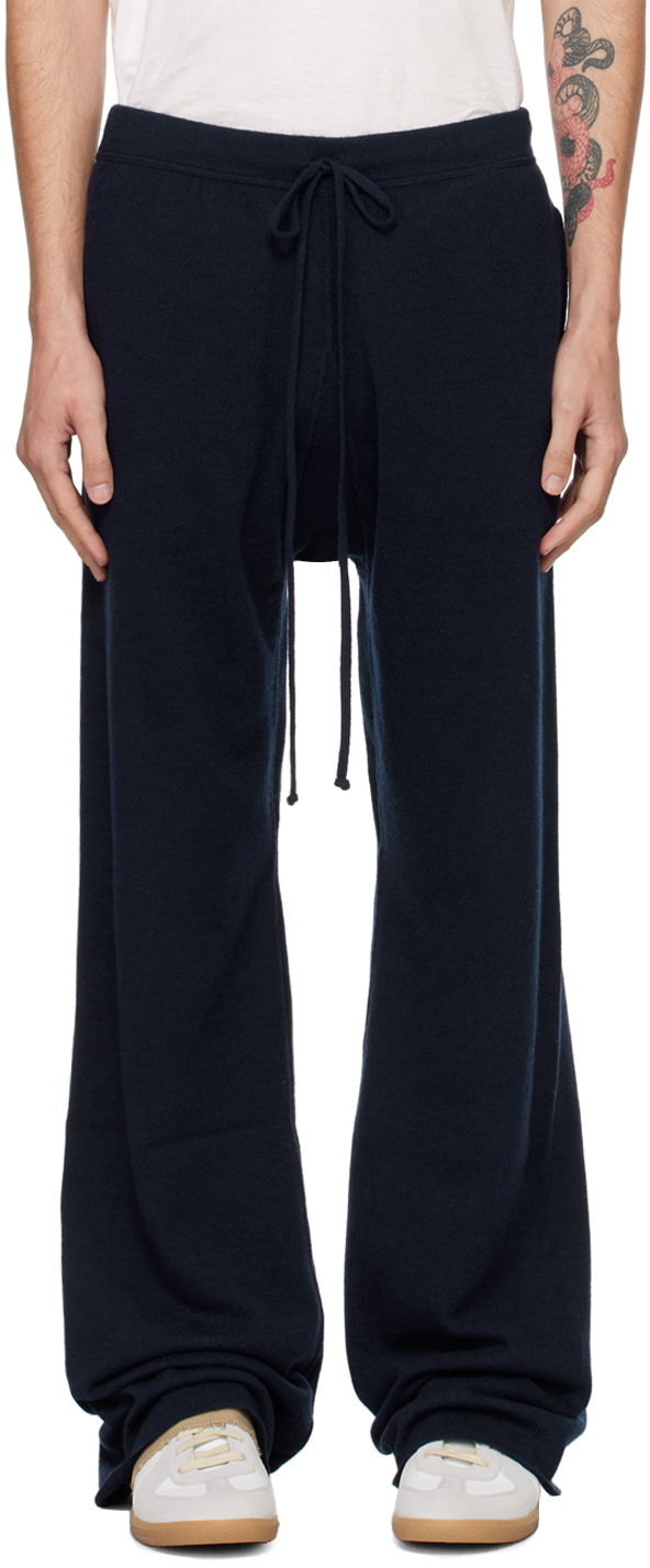 Verryttelyhousut Maison Margiela Navy Drawstring Sweatpants Musta | S50KA0649 M13060