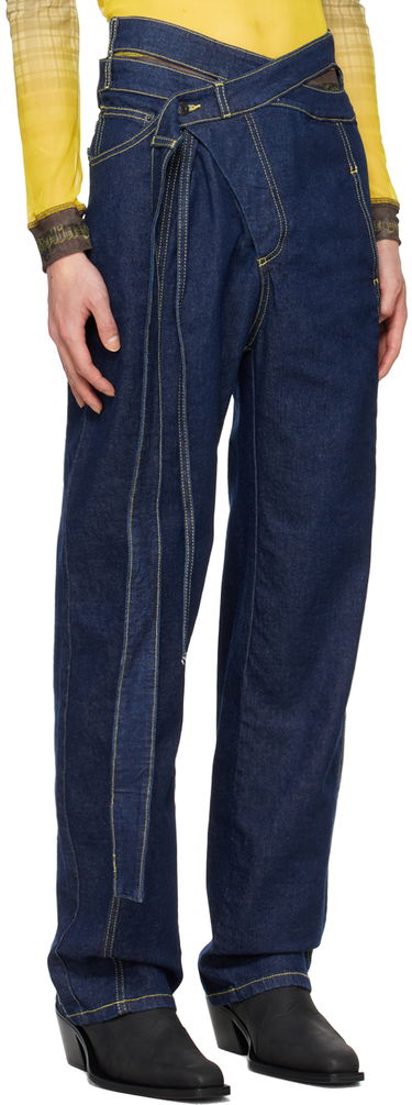Jeans Ottolinger Ottolinger Signature Wrap Jeans Sininen | 1700201E, 4