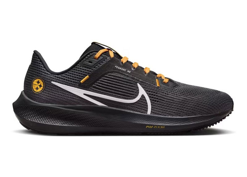 Tennarit ja kengät Nike Pegasus 40 Pittsburgh Steelers Musta | DZ6006-001, 0