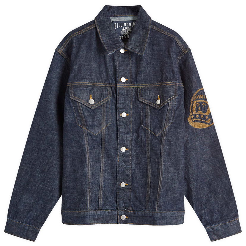 Takki BILLIONAIRE BOYS CLUB Billionaire Boys Club Astro Selvedge Denim Jacket, Size Medium Sininen | B24204-BL