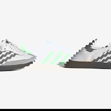 Tennarit ja kengät adidas Originals Samba OG White Green Valkoinen | IG1024, 4