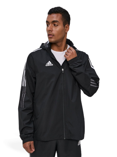 Tuulitakki adidas Performance Tiro 21 All-Weather Musta | gh4466