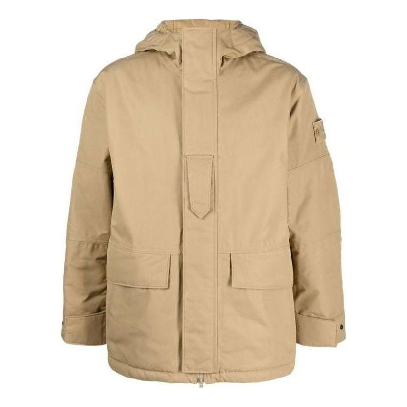 Parka Stone Island Ghost Hooded Parka Beige | 7915420F1-V0098