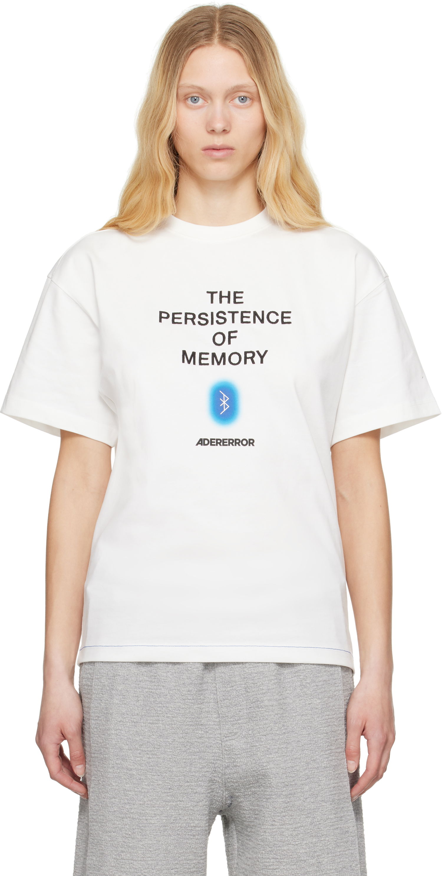 T-paita ADER ERROR ADER error Persistence of Memory T-Shirt Valkoinen | BO01SSTS0116OW, 0
