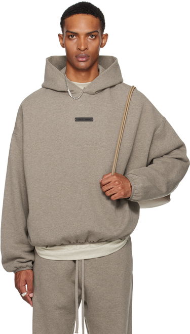 Huppari Fear of God Fear of God ESSENTIALS Modern Fit Fleece Hoodie Harmaa | 192SP256513F, 0