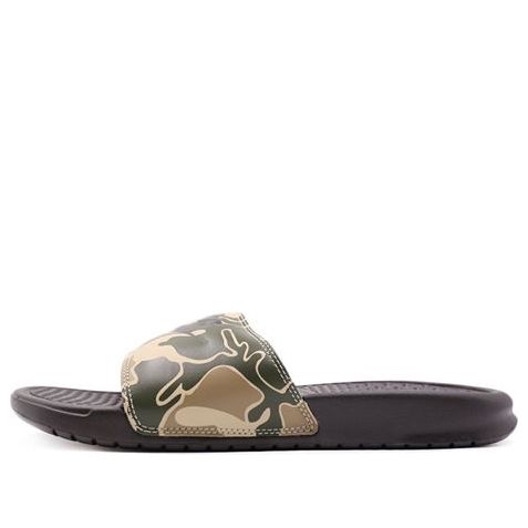 Tennarit ja kengät Nike Benassi JDI Print Slides Ruskea | 631261-202, 0