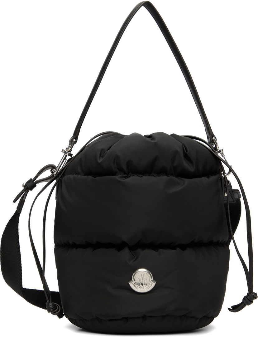 Käsilaukku Moncler Moncler Caradoc Water-Repellent Bucket Bag Musta | K209B5I00002M6275