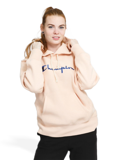 Huppari Champion Script Logo Sweatshirt Vaaleanpunainen | 114788 PS103