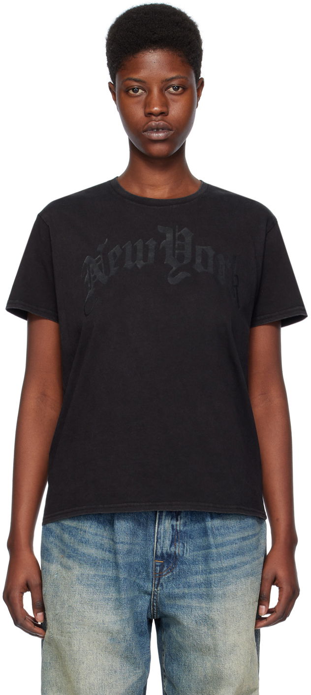 T-paita R13 R13 'New York Boy' T-Shirt Musta | R13WK001-K099A