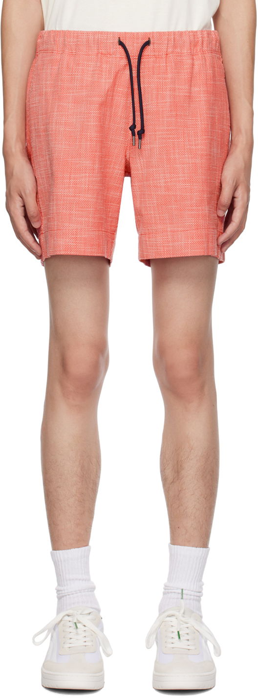 Shortsit Paul Smith PS Paul Smith Drawstring Shorts Oranssi | M2R-737U-L21853