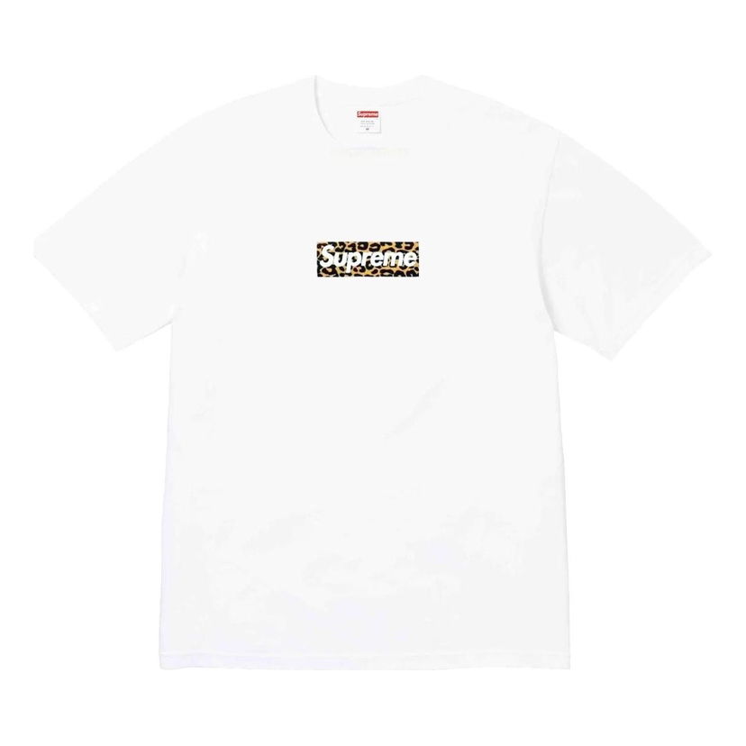 T-paita Supreme Box Logo Graphic T-Shirt Valkoinen | SUP-SS24-107