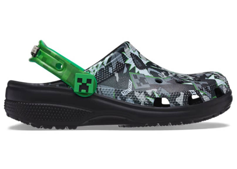 Tennarit ja kengät Crocs Classic Clog Minecraft Musta | 208411-90H, 0