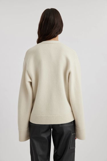 Villapaita AXEL ARIGATO Memory Relaxed Cardigan Beige | A0443010, 3