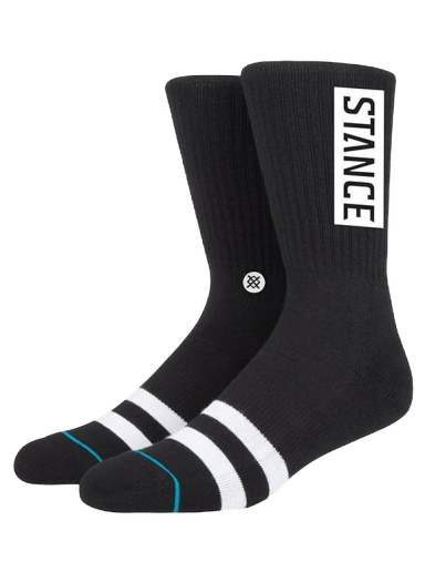 Sukat Stance OG Black Socks Musta | M556D17OGG