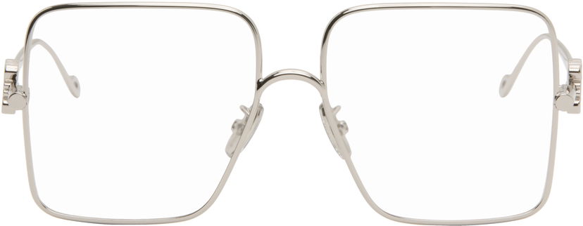 Aurinkolasit Loewe Oversize Square Retro Glasses Metallinen | LW50038U 192337093227