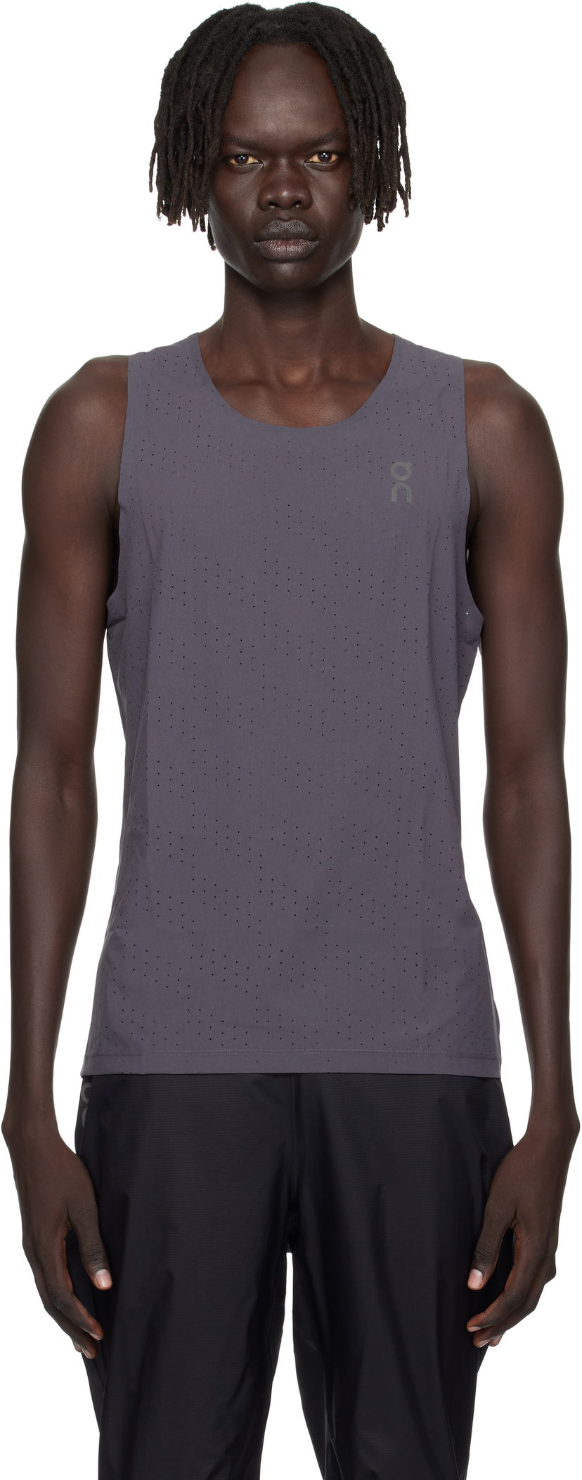 Tankkitoppi On Running Race Tank Top Harmaa | 1MF10152343