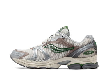 Tennarit ja kengät Saucony Minted NY x ProGrid Triumph 4 "Cream Green" Metallinen | S70865-1, 2