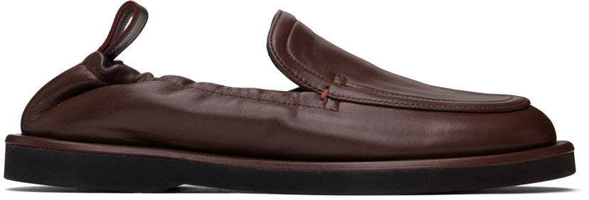 Vaatteet Studio Nicholson Studio Nicholson Donovan Leather Loafers Ruskea | DONOVAN SNW - 1530