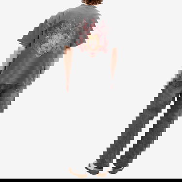 T-paita Ksubi Fuego Ekcess T-Shirt, Size Large Harmaa | MPS25TE026, 4