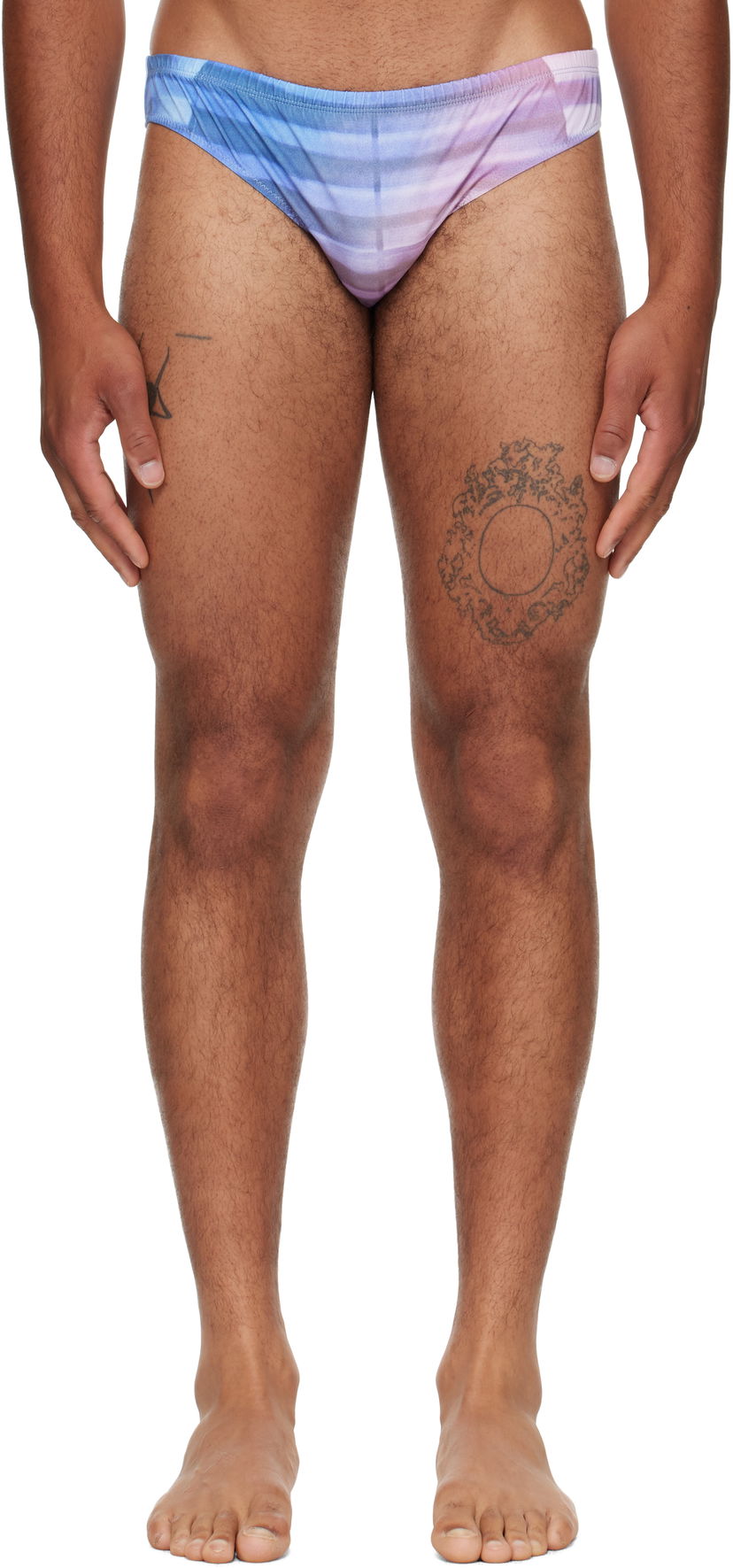 Uimapuvut Jean Paul Gaultier Jean Paul Gaultier 'The Air' Swim Briefs Monivärinen | 25/03-M-SW068-J011P-565034