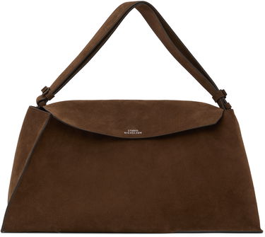 Käsilaukku Studio Nicholson Studio Nicholson Suede Shoulder Bag Ruskea | SHIBORU SN - 742, 0