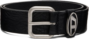 Vyöt Diesel Textured Leather Belt Diesel Musta | X10314PS681T8013, 3
