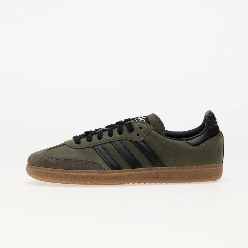 Tennarit ja kengät adidas Originals Samba Og Base Green/ Coreblack/ Brndes Vihreä | IE9163