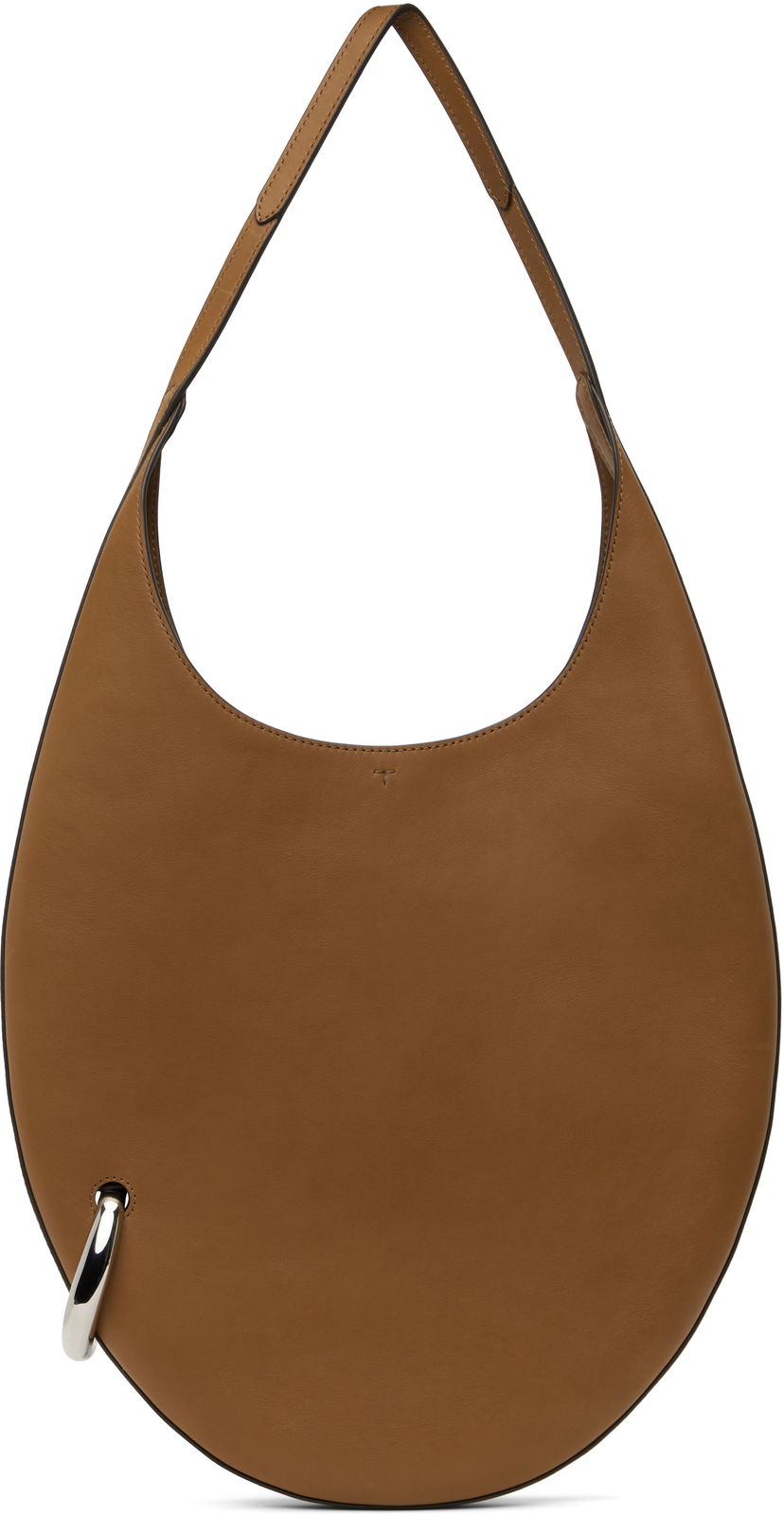 Olkalaukku Tory Burch Tory Burch Pierced Shoulder Bag Ruskea | 171566-200