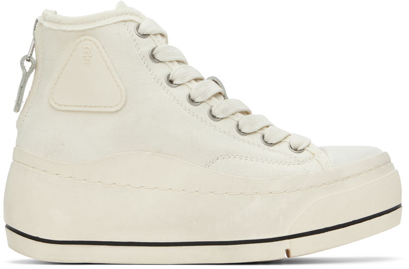 Vaatteet R13 R13 Kurt High Top Valkoinen | R13S5029-002