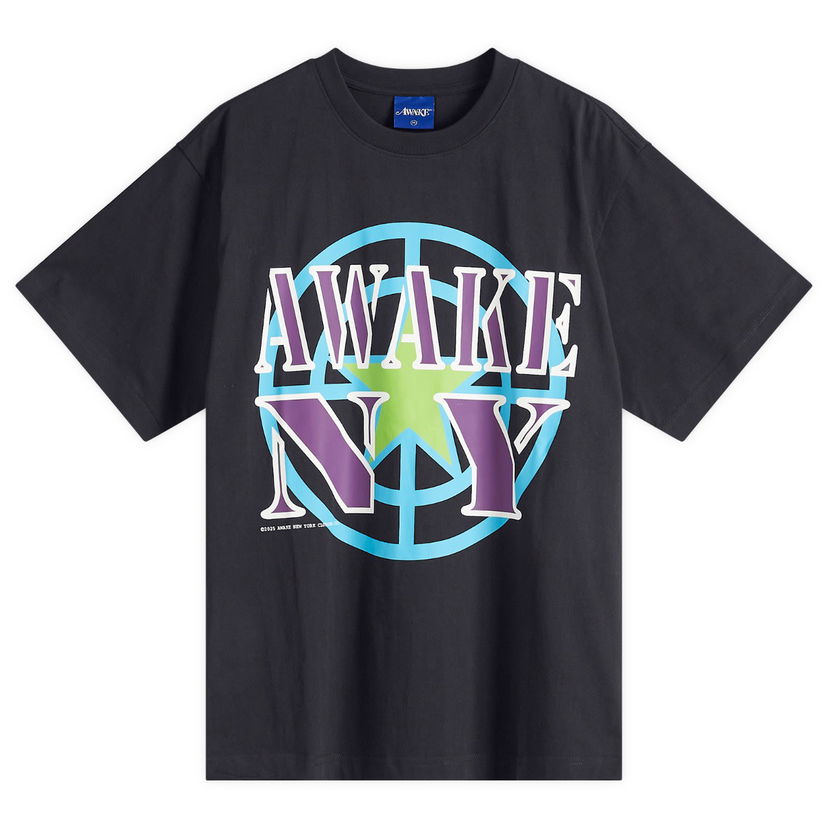 T-paita Awake NY Awake NY Crosshair Graphic Tee Musta | AWK-SP25-TS002-BLK
