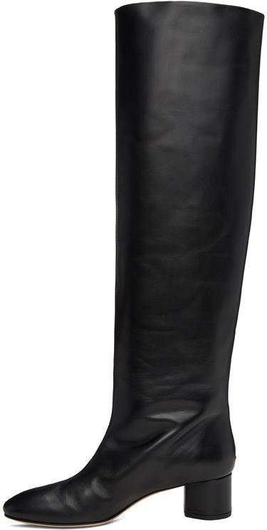 Vaatteet Aeyde Aeyde Willa Over-the-Knee Boots Musta | A11-KB-DUBR45RO115-FW24-800-001, 2
