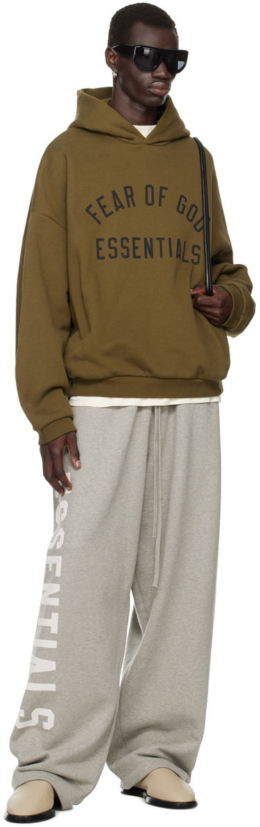 Huppari Fear of God Essentials Printed Logo Hoodie Vihreä | 192BT246254F, 4