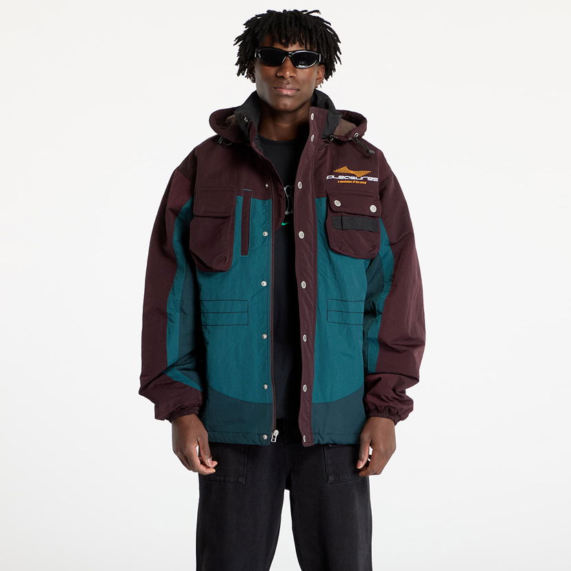 Tuulitakki Pleasures PLEASURES Revolution Outdoor Jacket Monivärinen | P24W002 BROWN