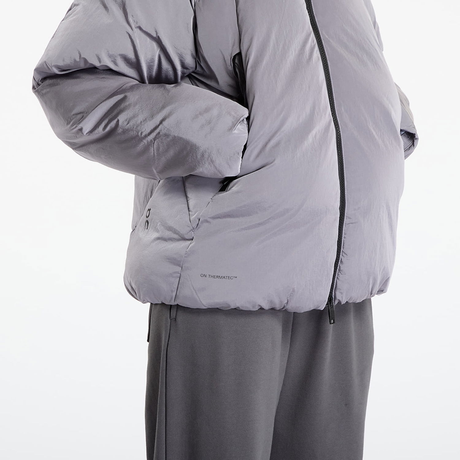 Puffer takki On Running All-Day Puffer Jacket Harmaa | 1WF30480174 W, 1