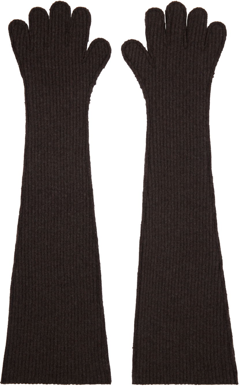 Käsineet Marni Oversized Wool Gloves Ruskea | GNMC0036A1 UFWH22
