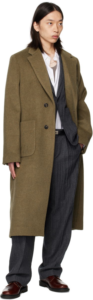 Takit OUR LEGACY Our Legacy Robe Overcoat Vihreä | M4251RD, 3