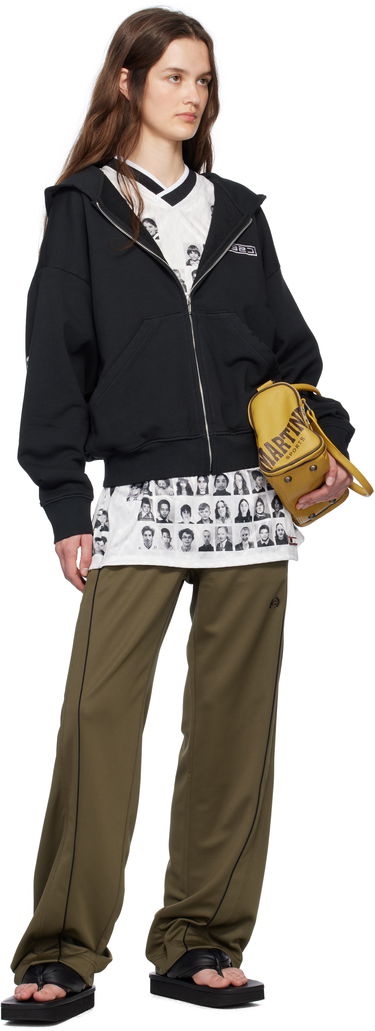 Huppari 032C Routine Zip Hoodie Musta | S25-URC-0841-050-W, 3