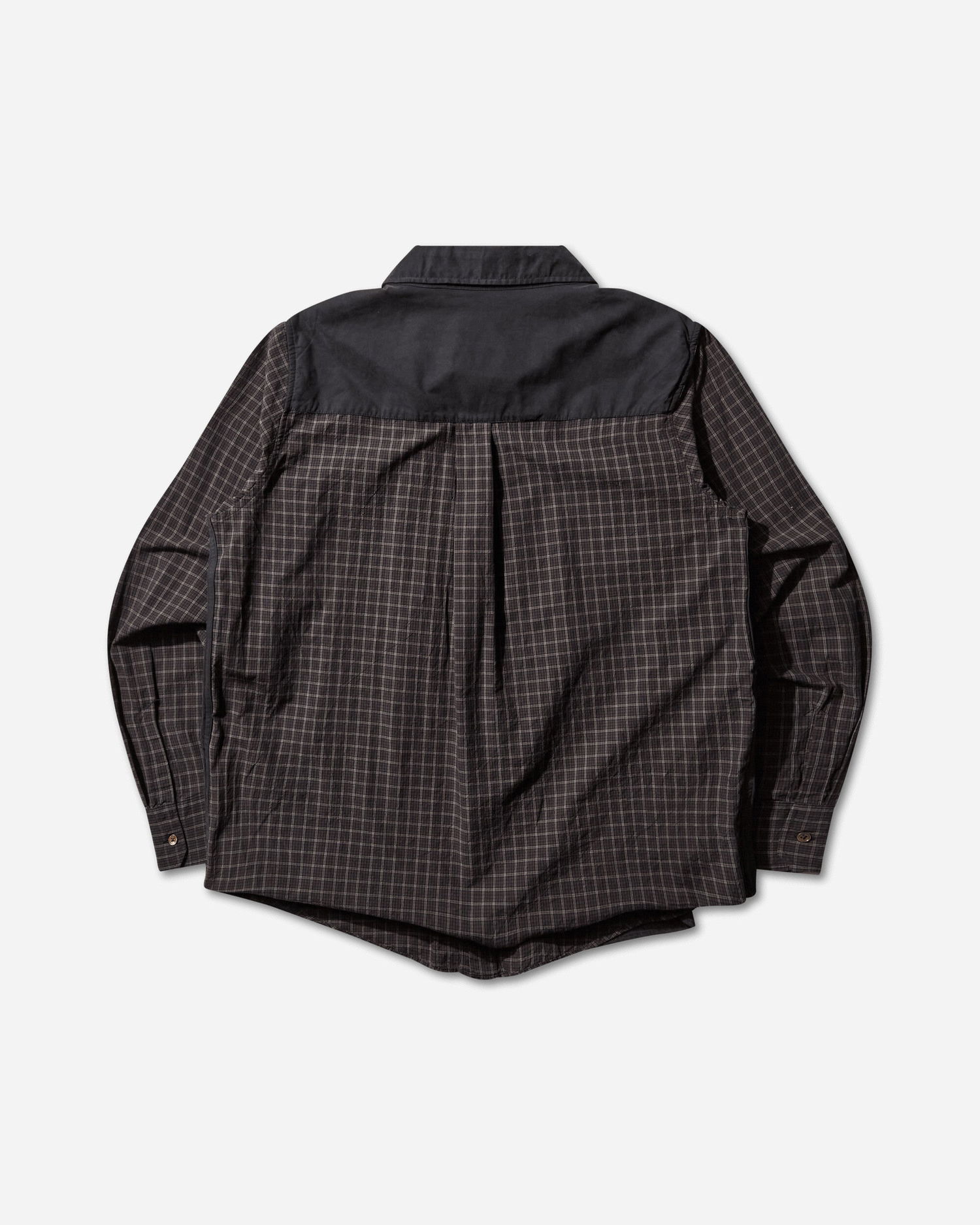 Paita OUR LEGACY Double Borrowed Shirt Faux Lumberjack Check Musta | M4252DB 001, 0