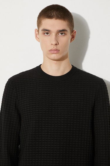 Villapaita Samsoe Samsoe Samsoe Samsoe Textured Knit Sweater Musta | M23300077, 4