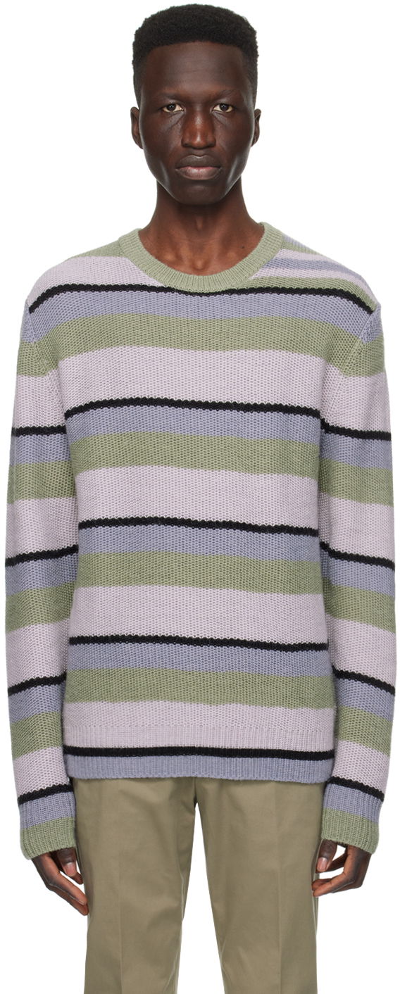 Villapaita Paul Smith Paul Smith Striped Sweater Violetti | M1R-613Y-M02279-36