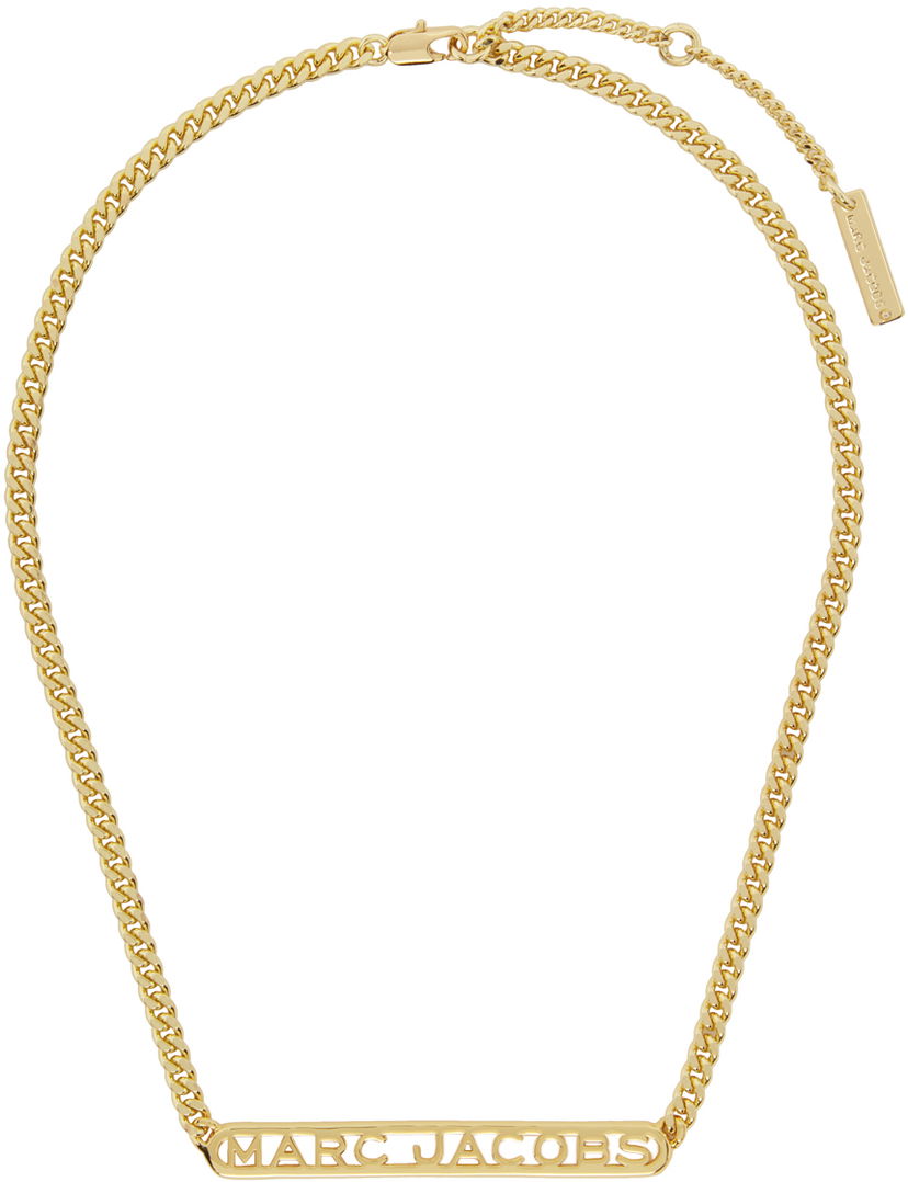 Kaulakoru Marc Jacobs Marc Jacobs 'The Monogram Chain' Necklace Metallinen | J305M03FA22