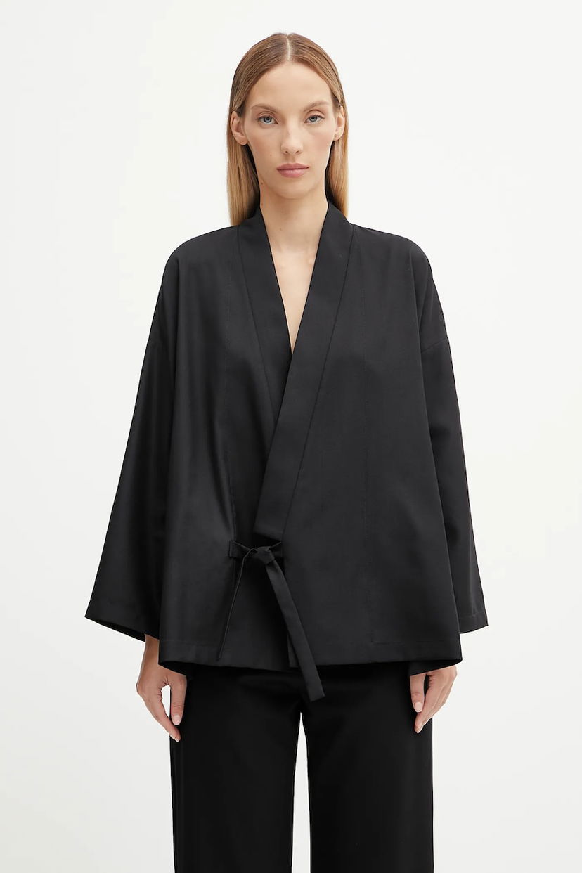 Takki KENZO Kenzo Kimono Wrap Jacket Musta | FF62VE2749RA
