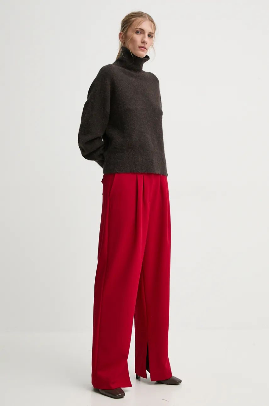 Villapaita Samsoe Samsoe Sweater Turtleneck Ruskea | F18322002, 1