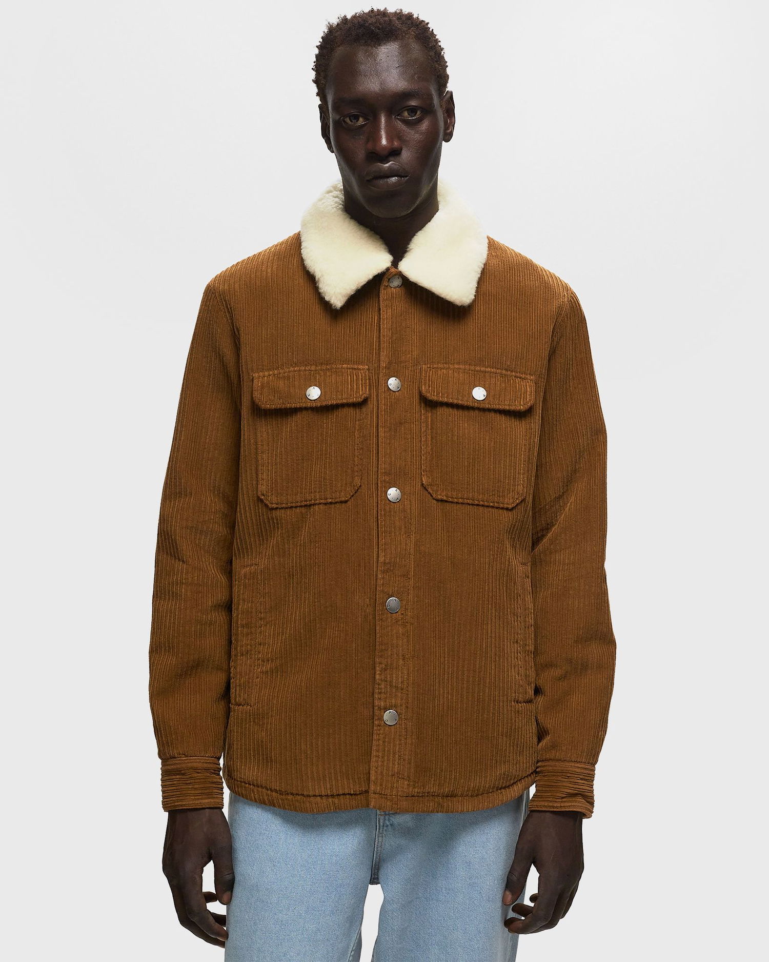Takki A.P.C. Alenzo Overshirts Ruskea | COEZQ-H02869-CAB, 1