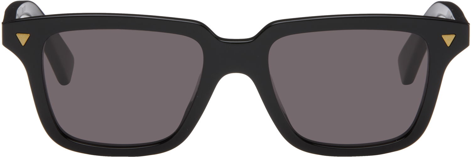 Aurinkolasit Bottega Veneta Bottega Veneta Triangle Stud Rectangular Sunglasses Musta | BV1363S-001, 0