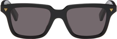 Aurinkolasit Bottega Veneta Bottega Veneta Triangle Stud Rectangular Sunglasses Musta | BV1363S-001, 0